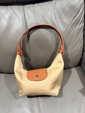 Crossbody/shoulder beige  and Brown  small Women's Bag Compact NWOT